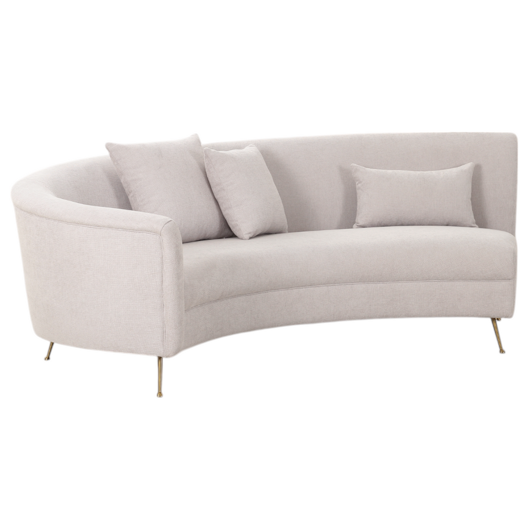 Verde Corner Sofa Beige