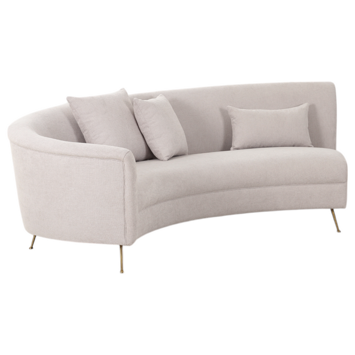 Verde Corner Sofa Beige