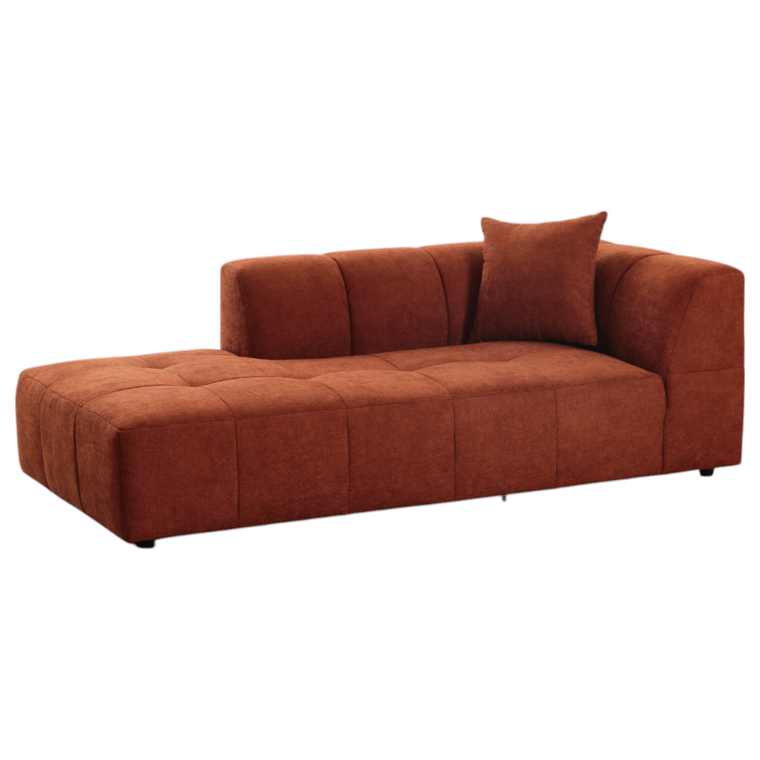 Sorrento Corner Sofa Rust