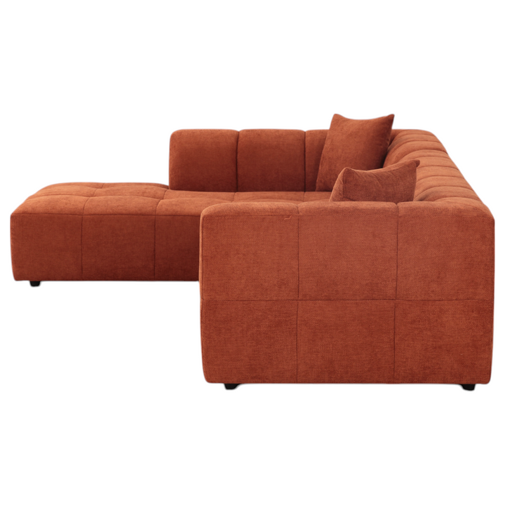 Sorrento Corner Sofa Rust