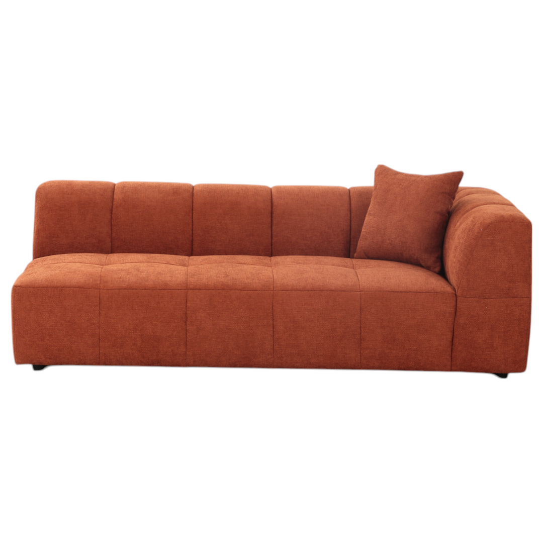 Sorrento Corner Sofa Rust