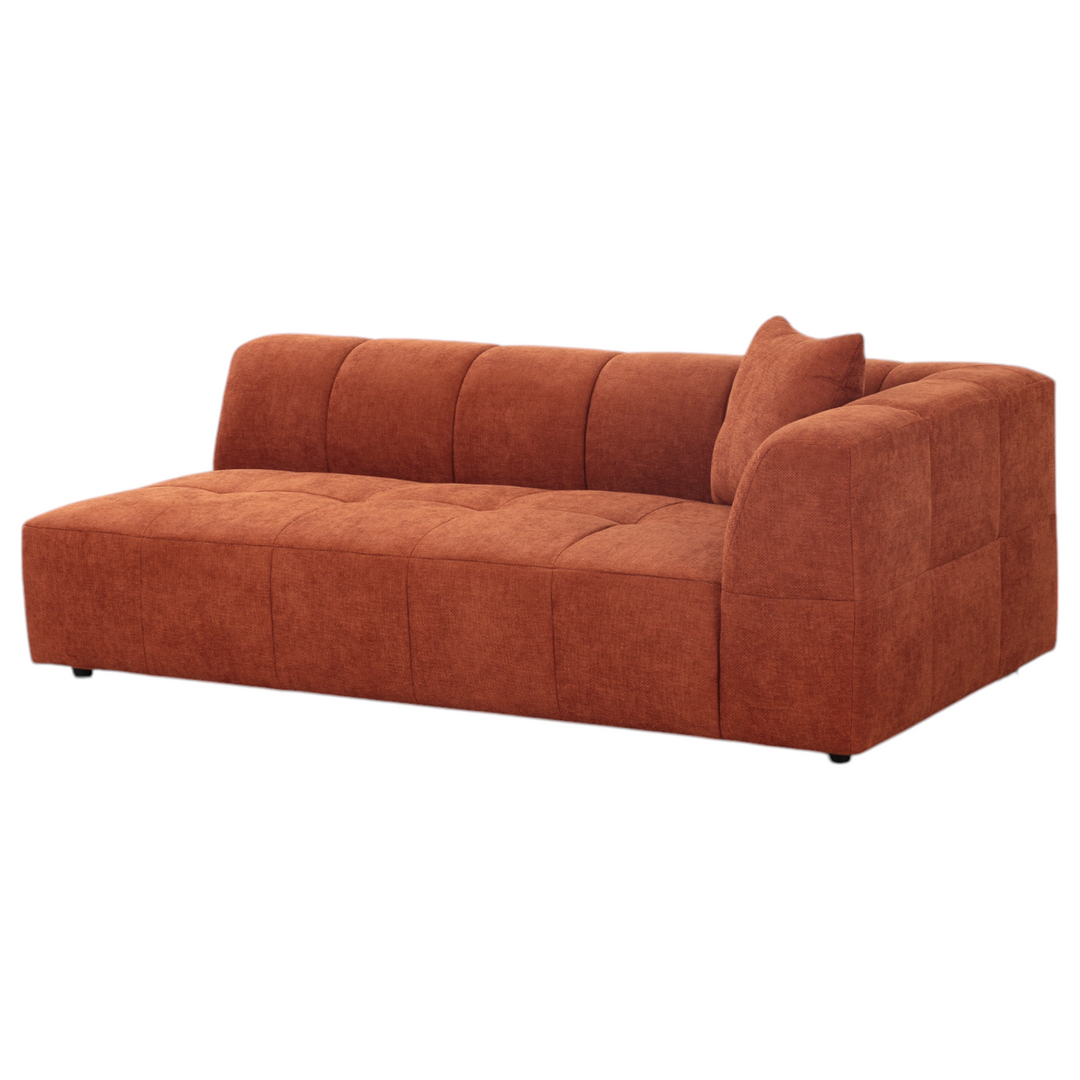 Sorrento Corner Sofa Rust