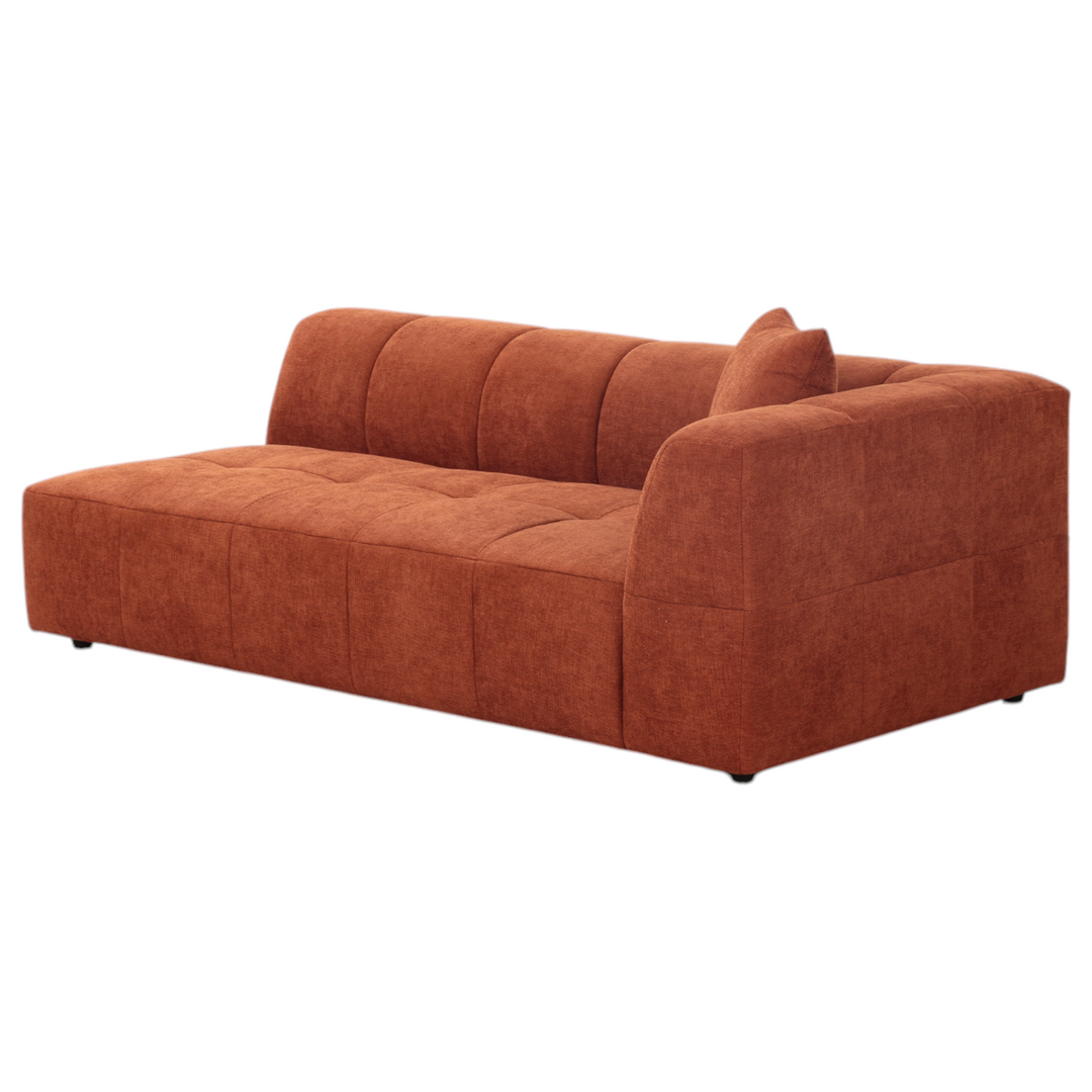 Sorrento Corner Sofa Rust