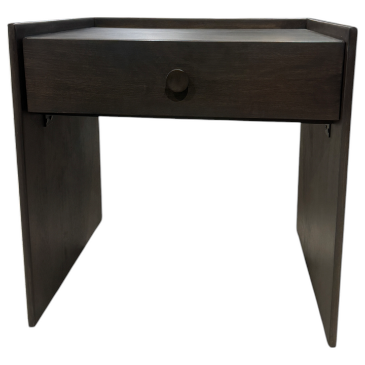 Regalia Bedside Table Rustic Brown