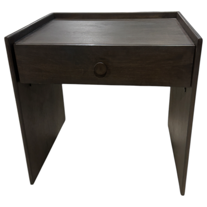 Regalia Bedside Table Rustic Brown