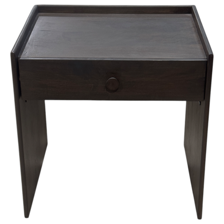 Regalia Bedside Table Rustic Brown