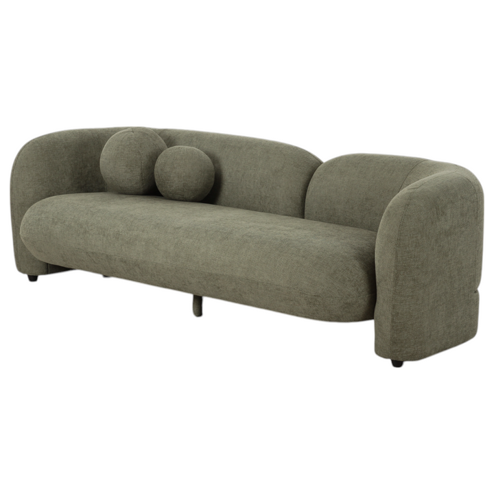 Brunello 3 Seater Moss Green