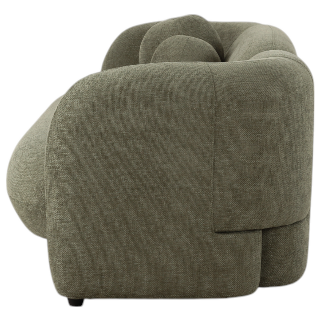 Brunello 3 Seater Moss Green