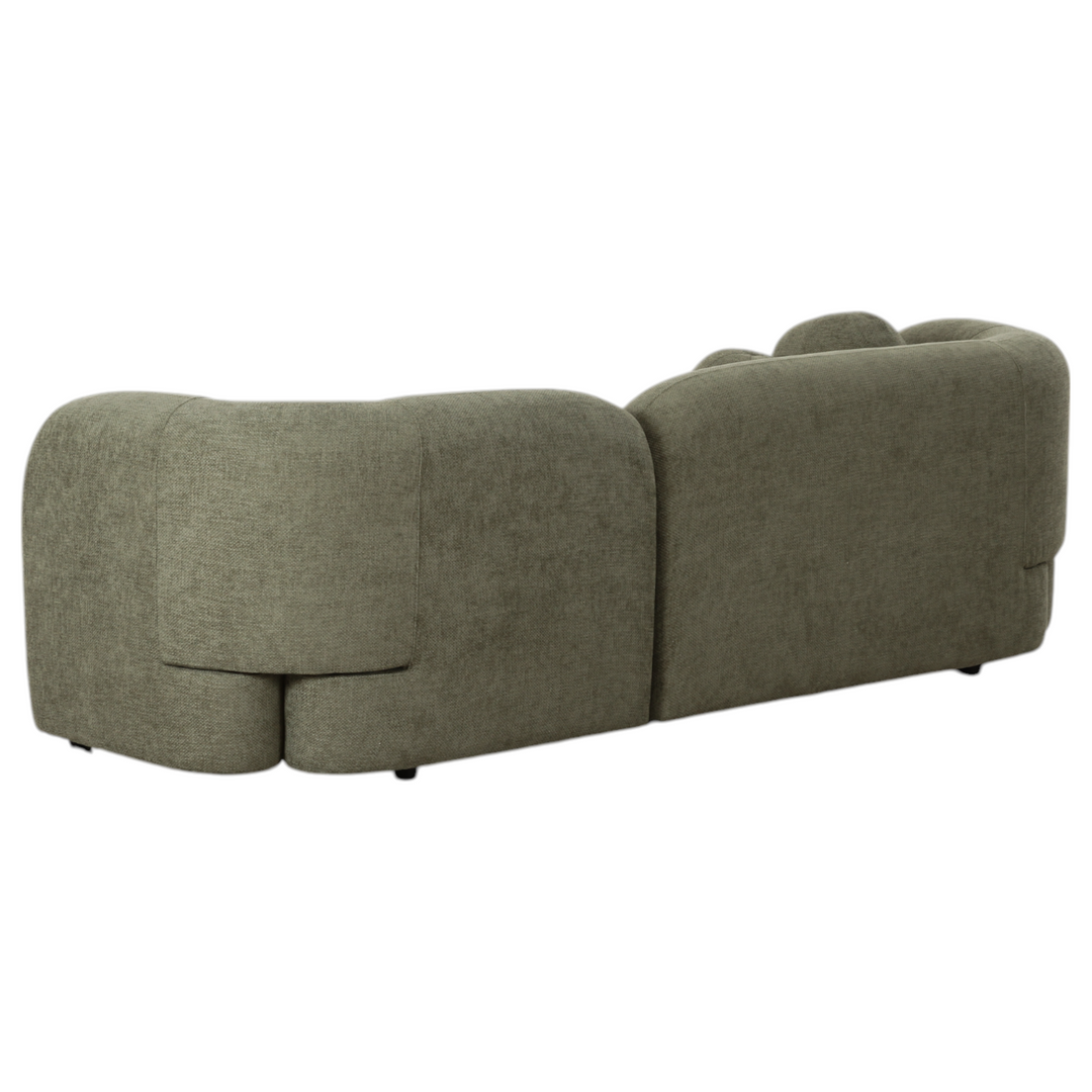 Brunello 3 Seater Moss Green