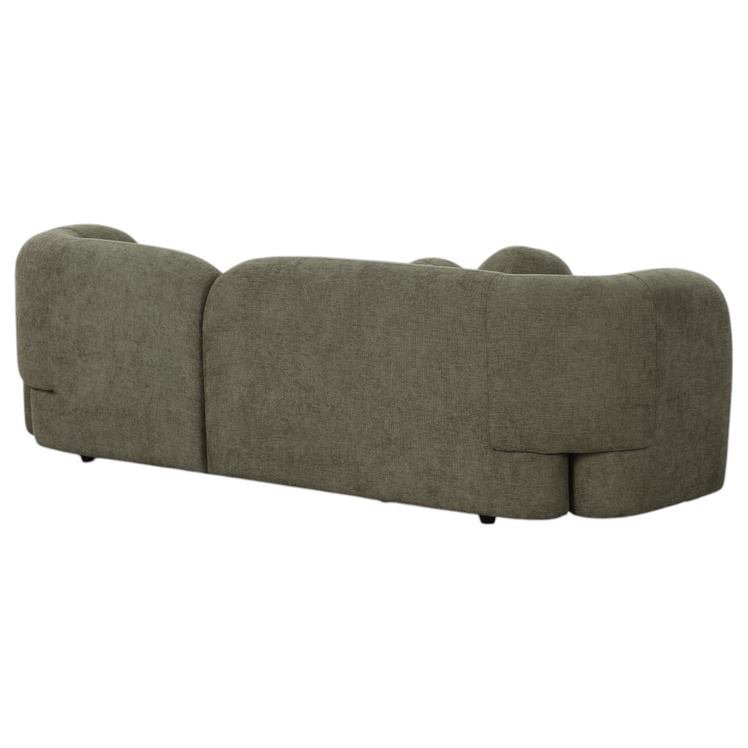 Brunello 3 Seater Moss Green