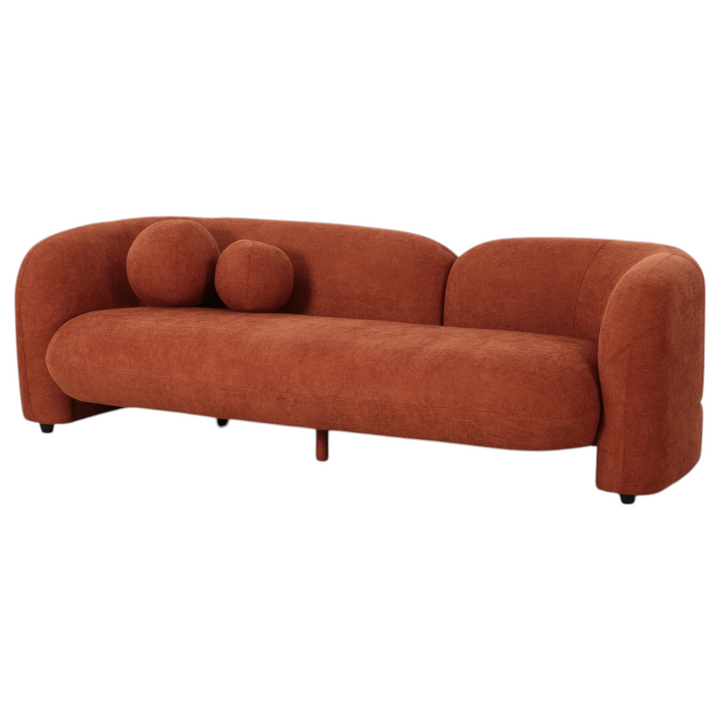 Brunello 3 Seater Rust