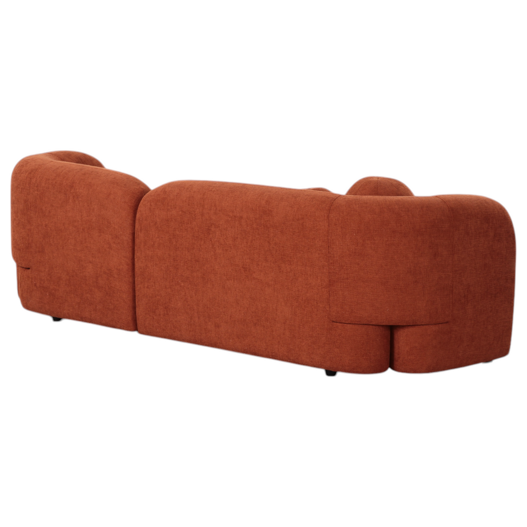 Brunello 3 Seater Rust