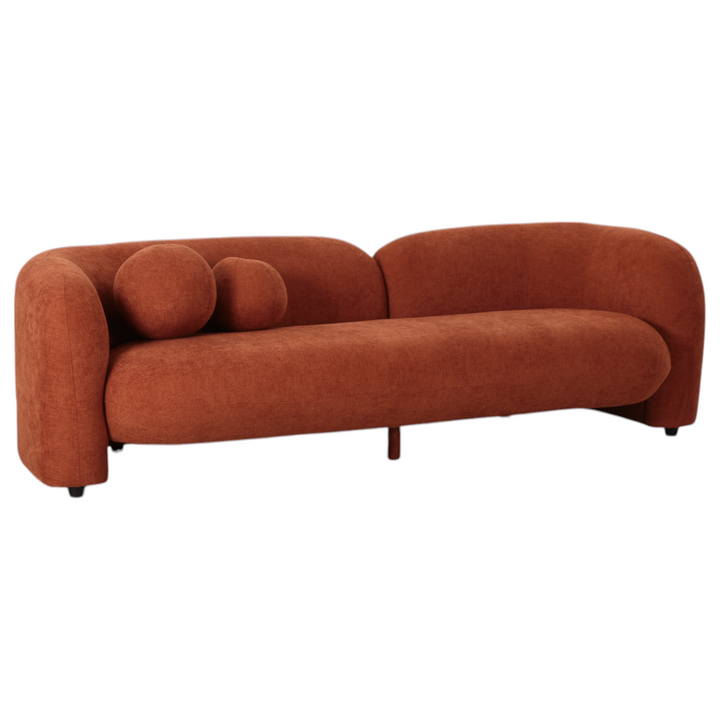 Brunello 3 Seater Rust