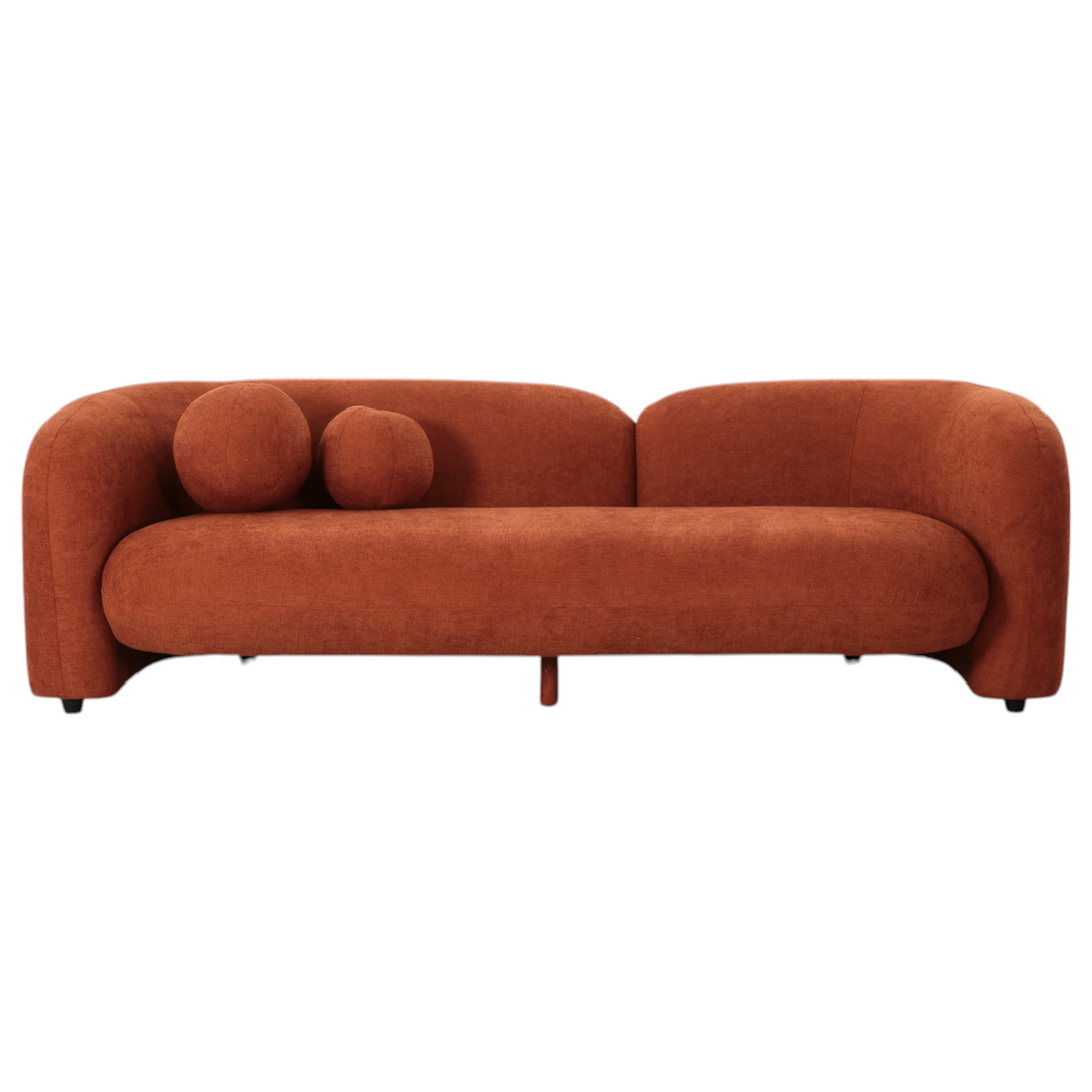 Brunello 3 Seater Rust