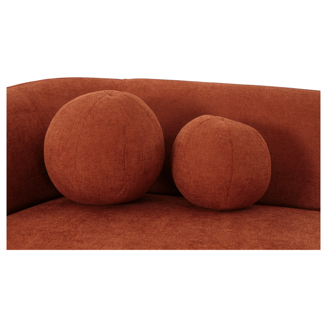 Brunello 3 Seater Rust