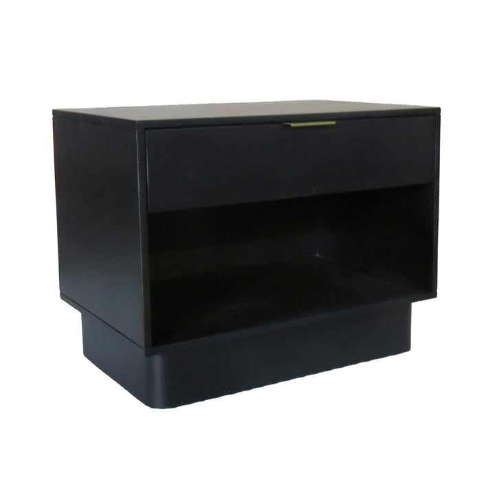 Savoy Bedside Table Black