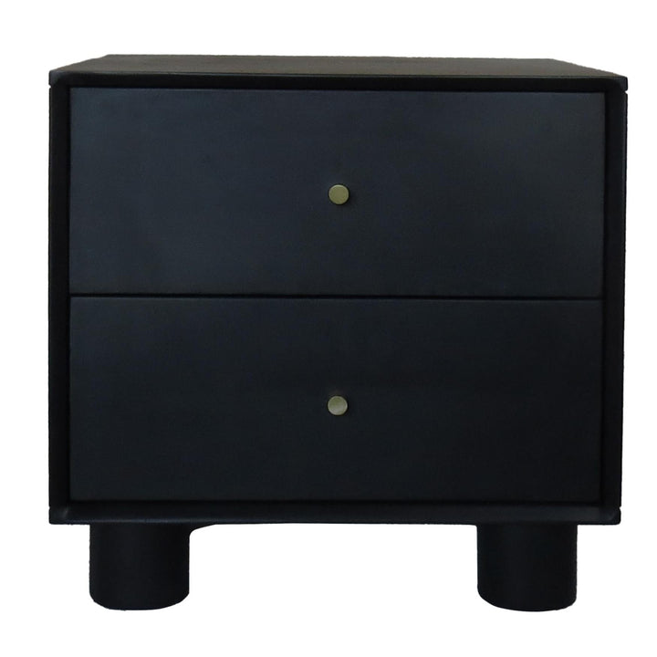 Chateau Bedside Table Black