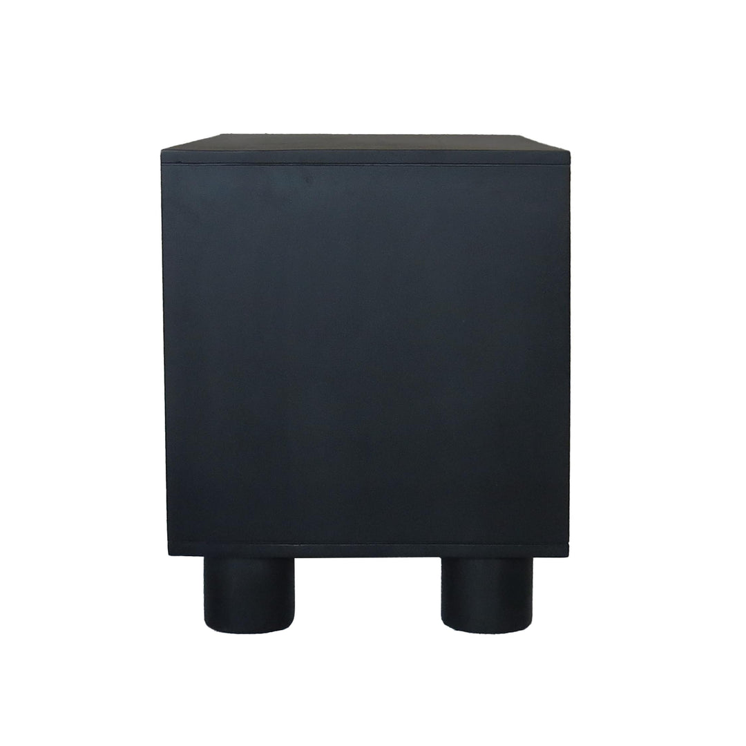 Chateau Bedside Table Black