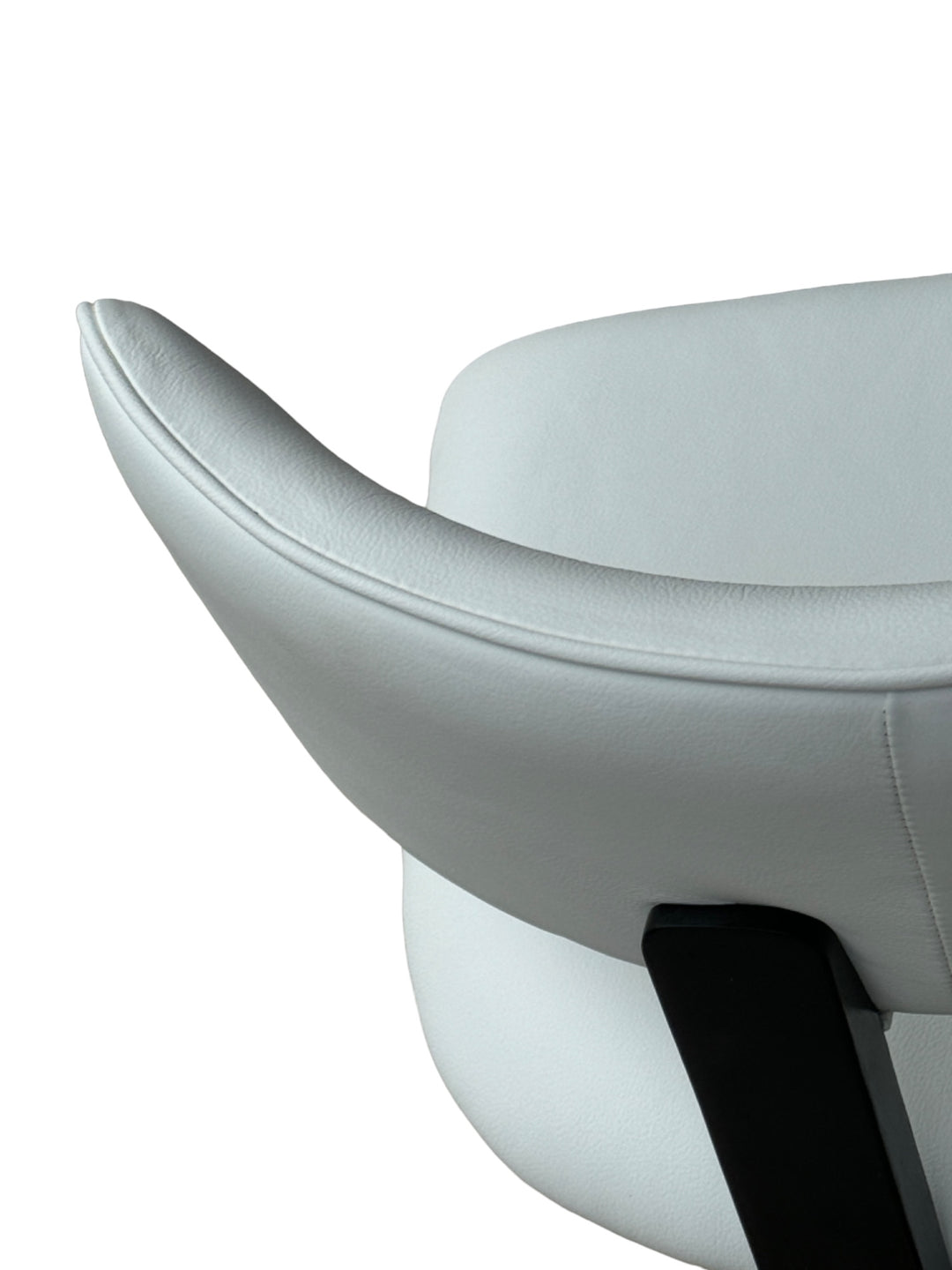 Modenese Dining Chair White Leather