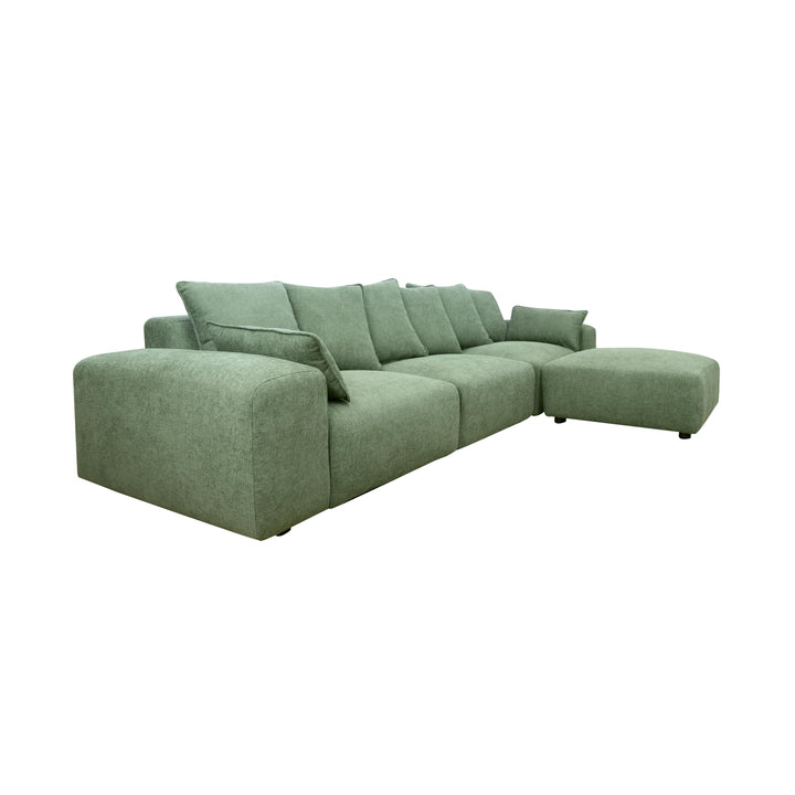 CloudPuff Modular Sofa Moss Green