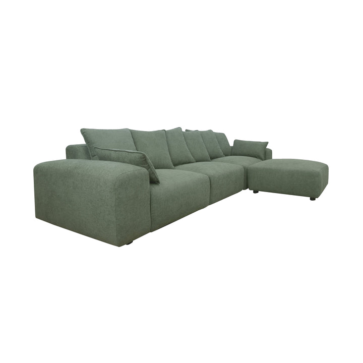 CloudPuff Modular Sofa Moss Green