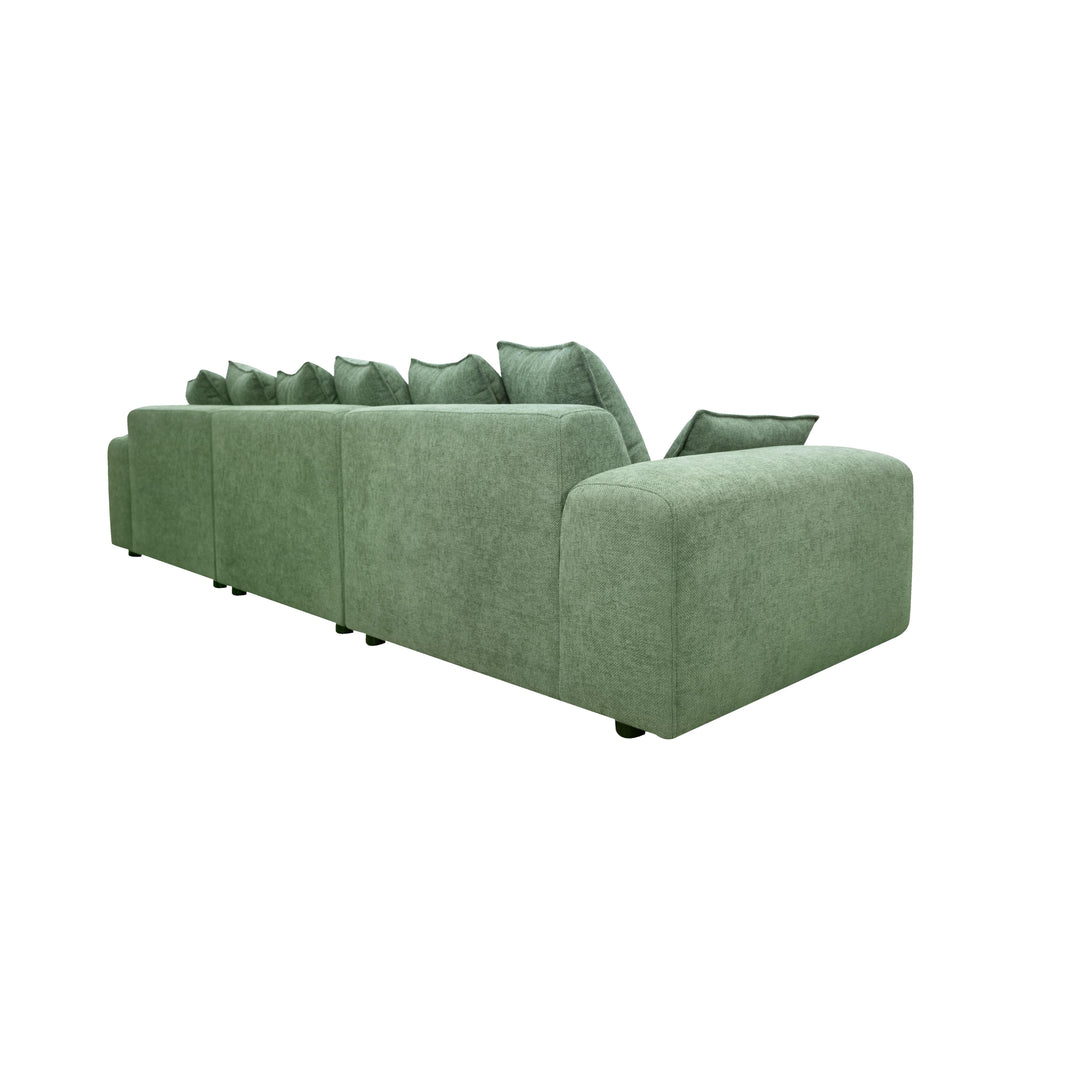 CloudPuff Modular Sofa Moss Green