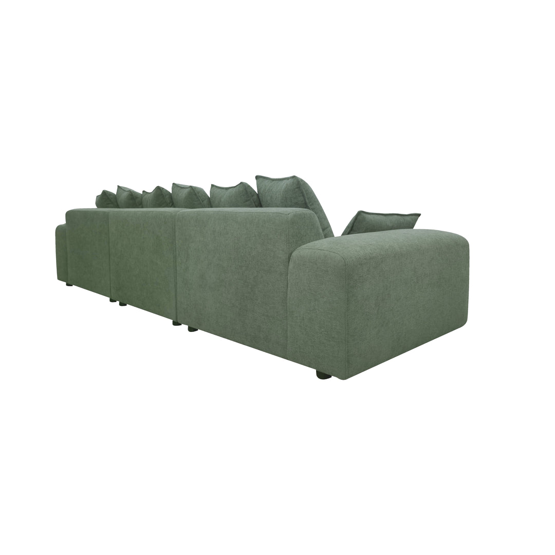 CloudPuff Modular Sofa Moss Green