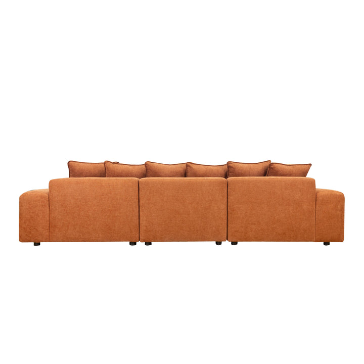 CloudPuff Modular Sofa Rust