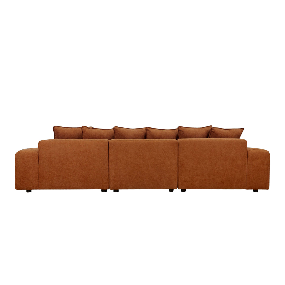 CloudPuff Modular Sofa Rust