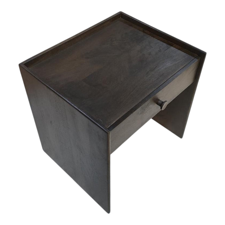 Regalia Bedside Table Rustic Brown