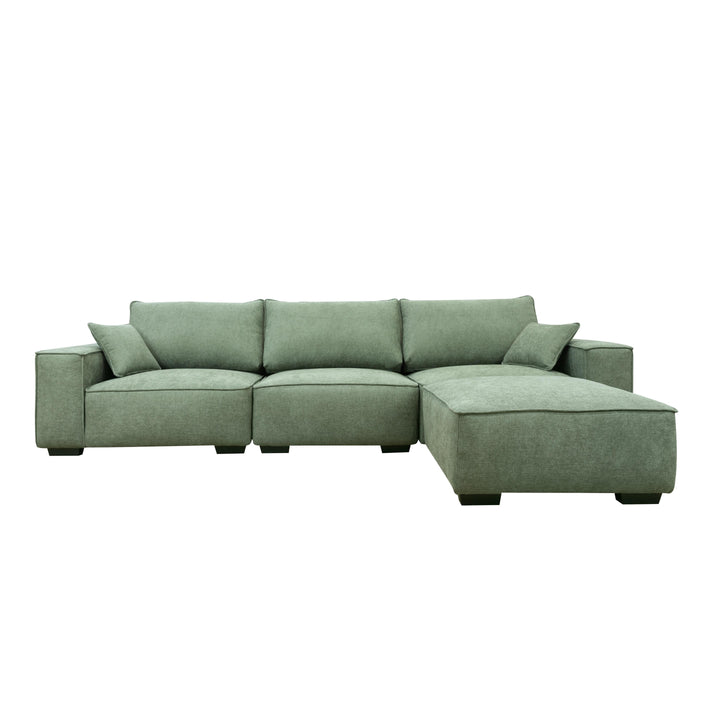 Cozy Modular Sofa Moss Green