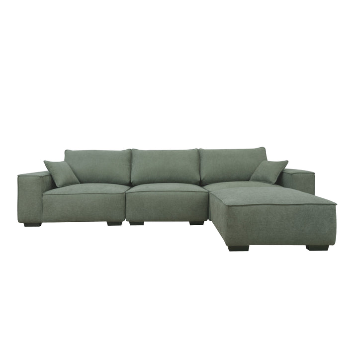 Cozy Modular Sofa Moss Green