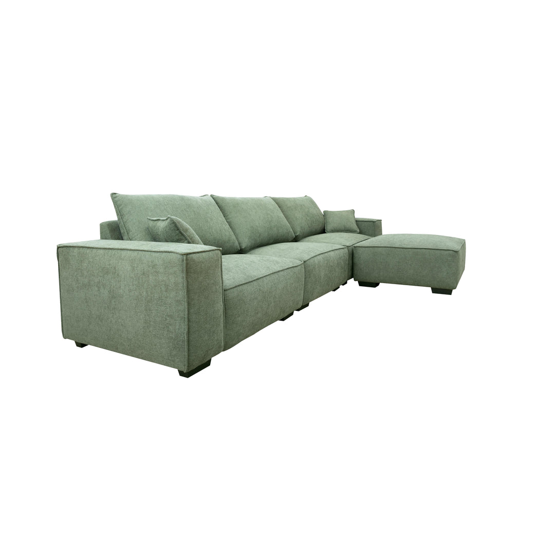 Cozy Modular Sofa Moss Green