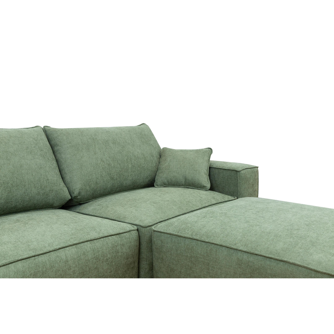 Cozy Modular Sofa Moss Green