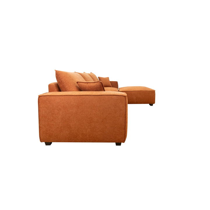 Cozy Modular Sofa Rust