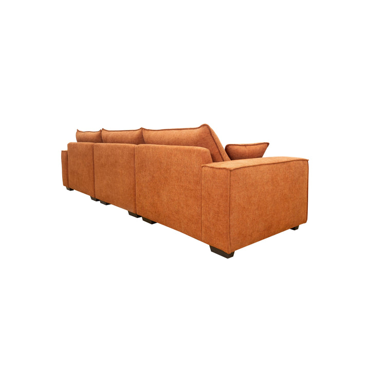 Cozy Modular Sofa Rust