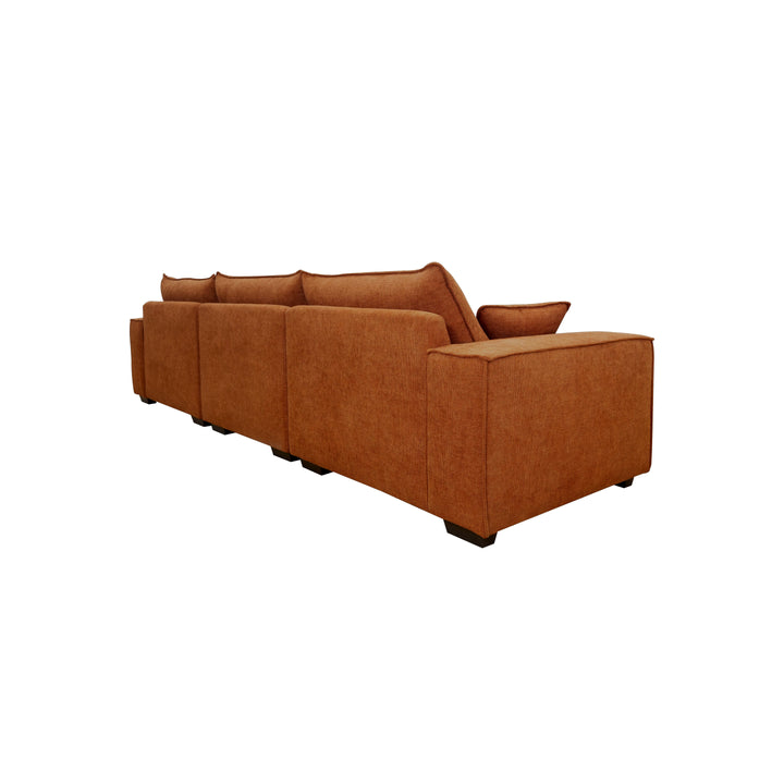 Cozy Modular Sofa Rust