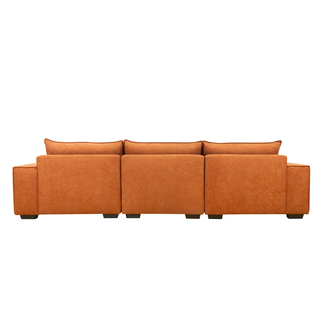 Cozy Modular Sofa Rust