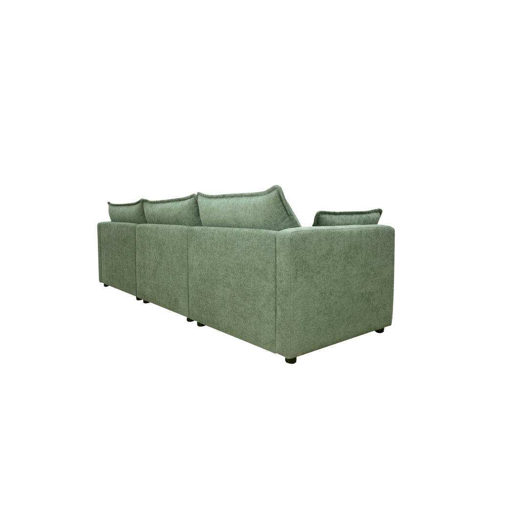 Cuddly Modular Sofa Moss Green