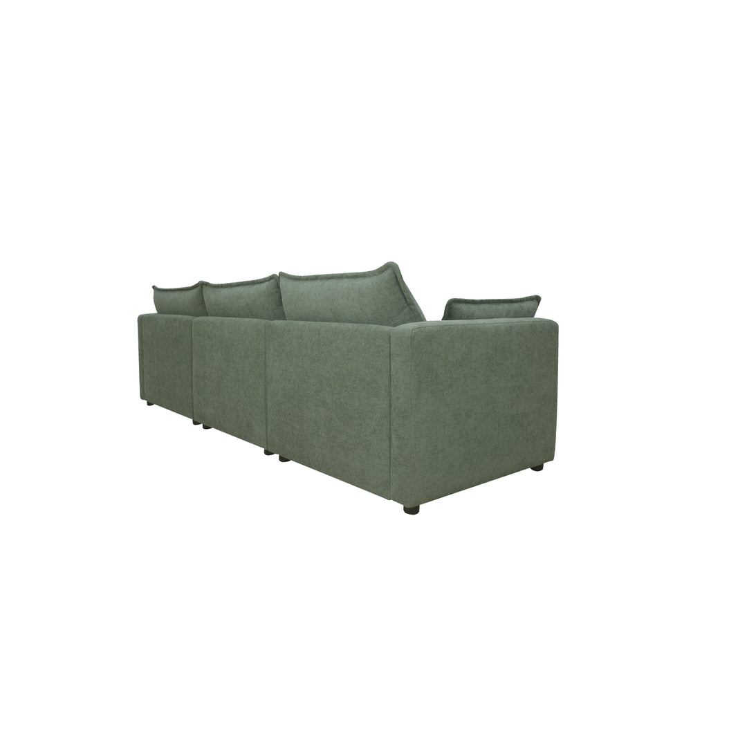 Cuddly Modular Sofa Moss Green