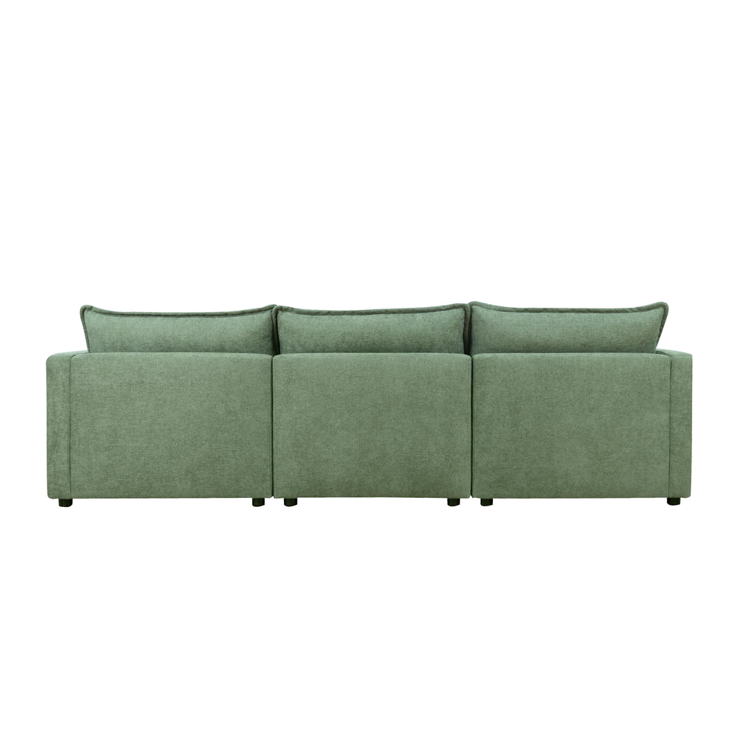 Cuddly Modular Sofa Moss Green