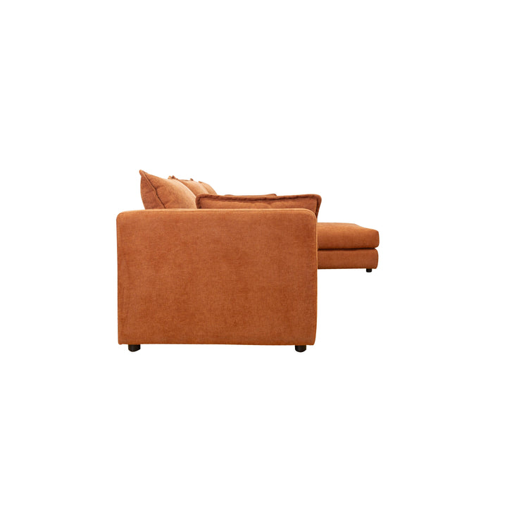 Cuddly Modular Sofa Rust