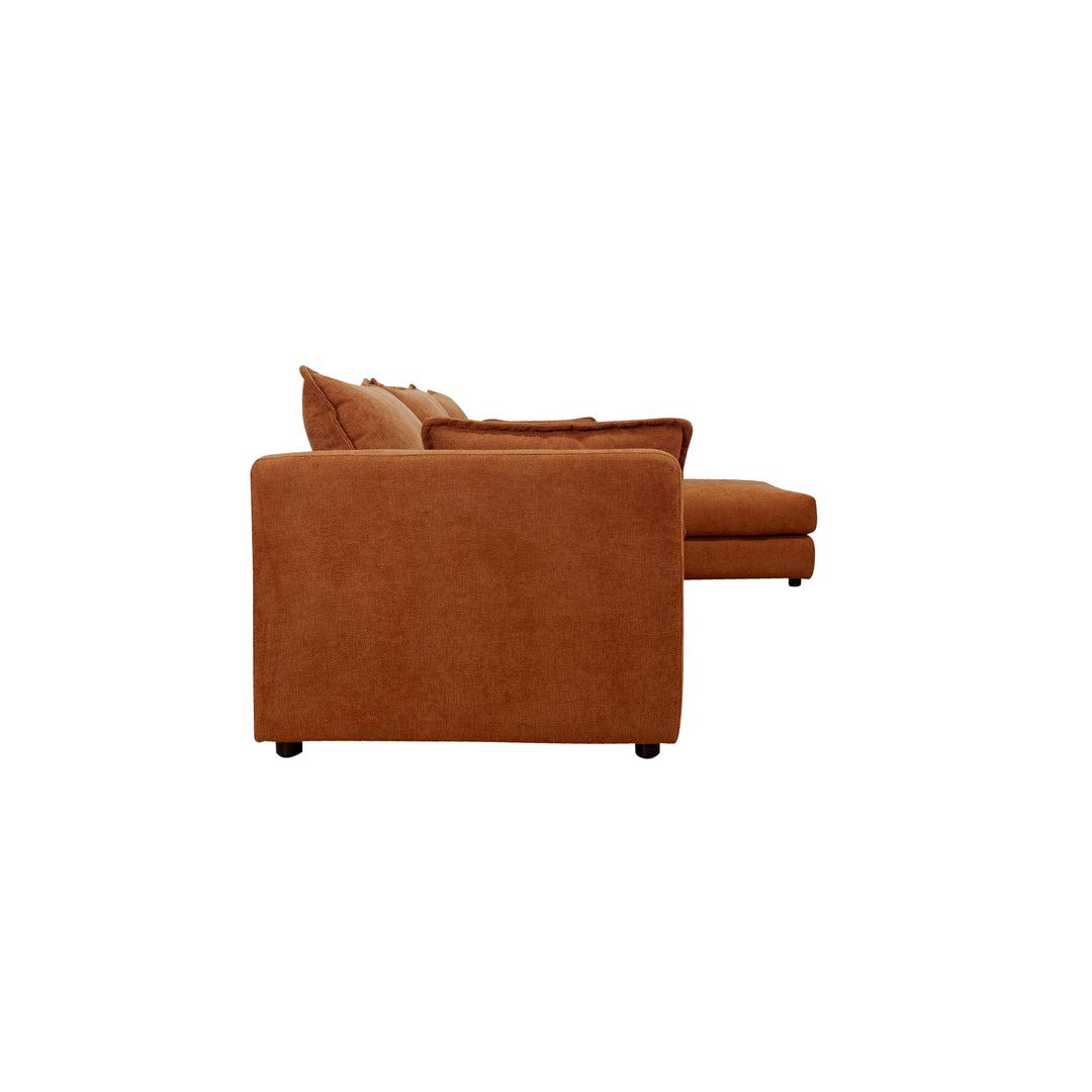 Cuddly Modular Sofa Rust