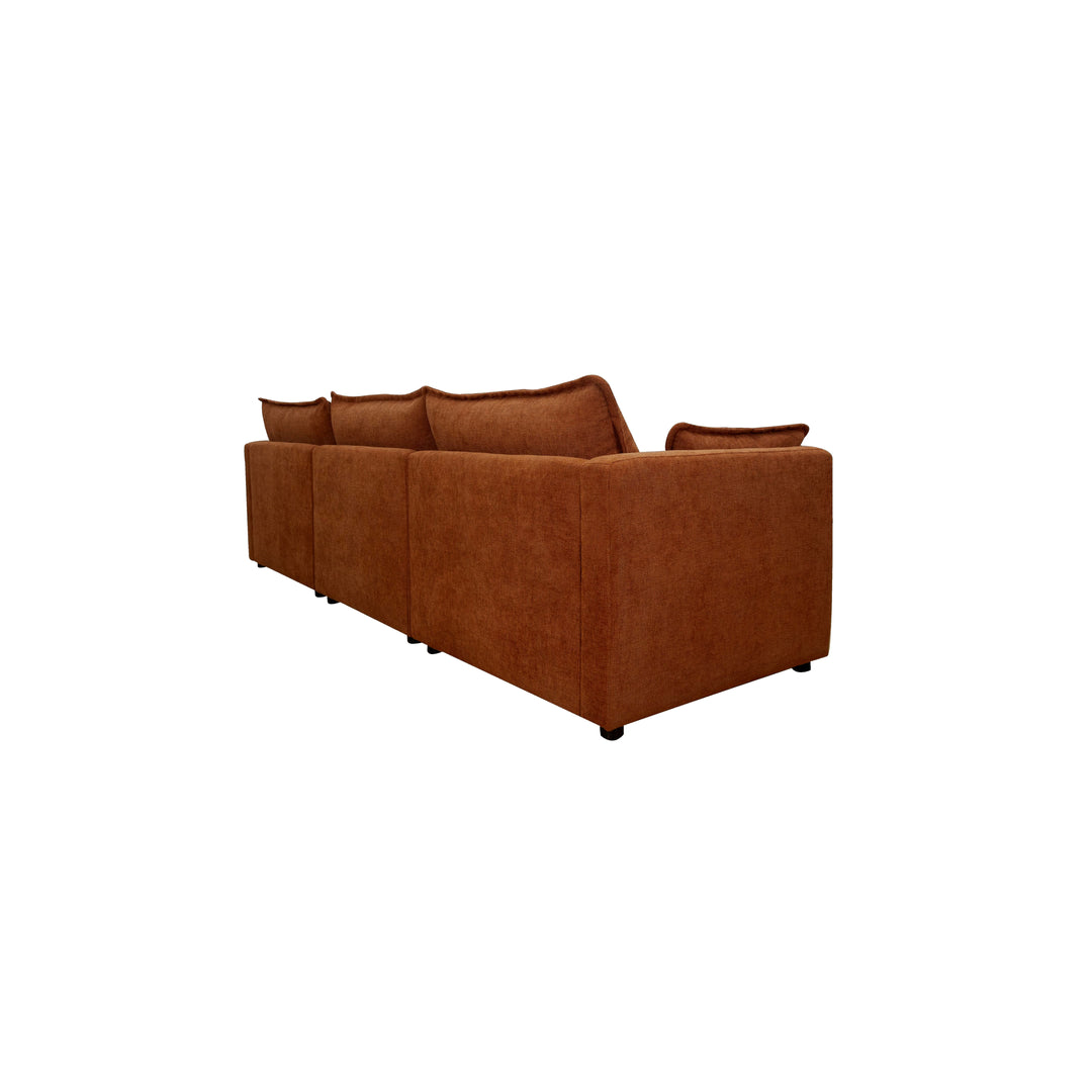 Cuddly Modular Sofa Rust