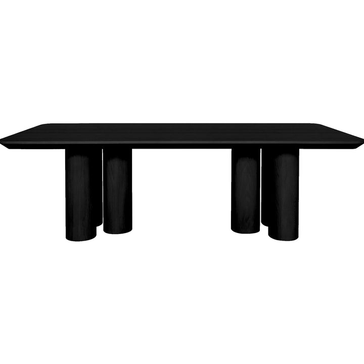 Trio Dining Table Black - 2.4m