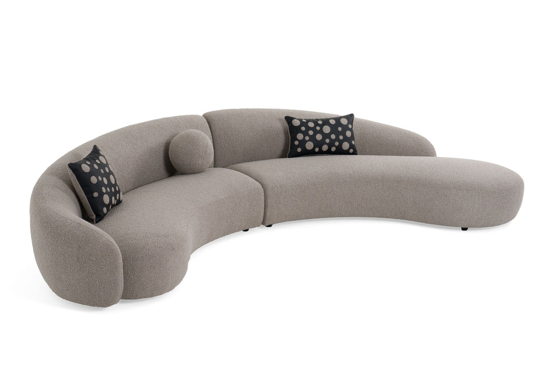 Mars Sofa Grey Boucle