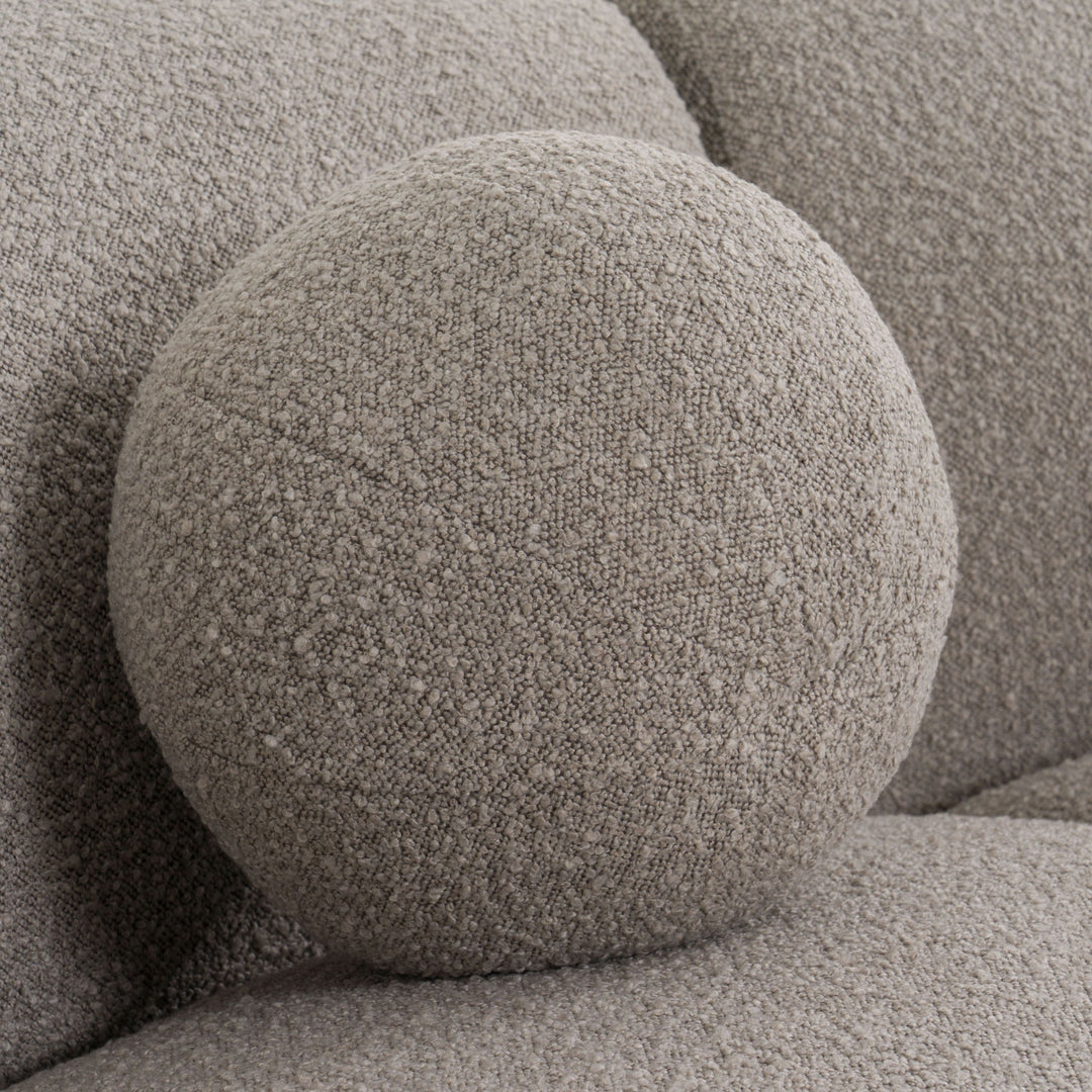 Mars Sofa Grey Boucle