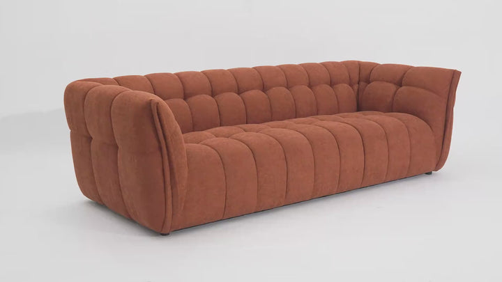 Avoca 3 Seater Rust