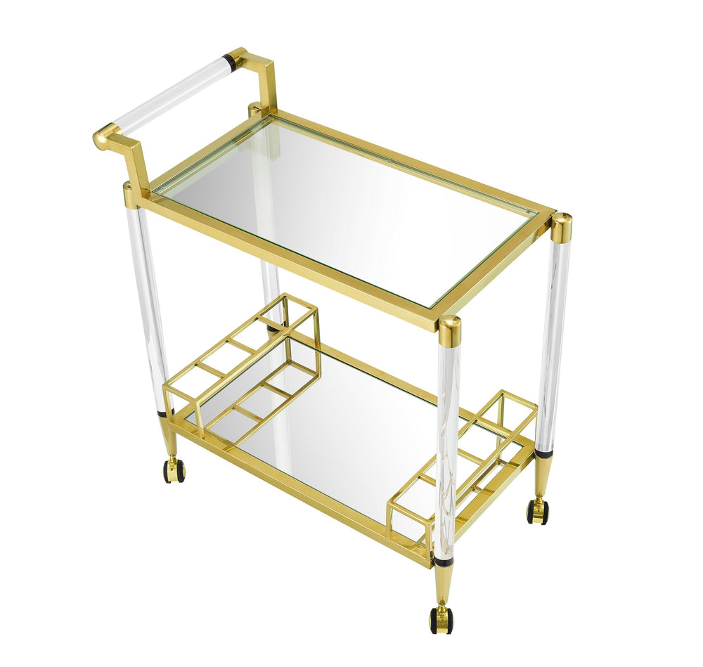 Umbria Gold Trolley - Future Classics Furniture
