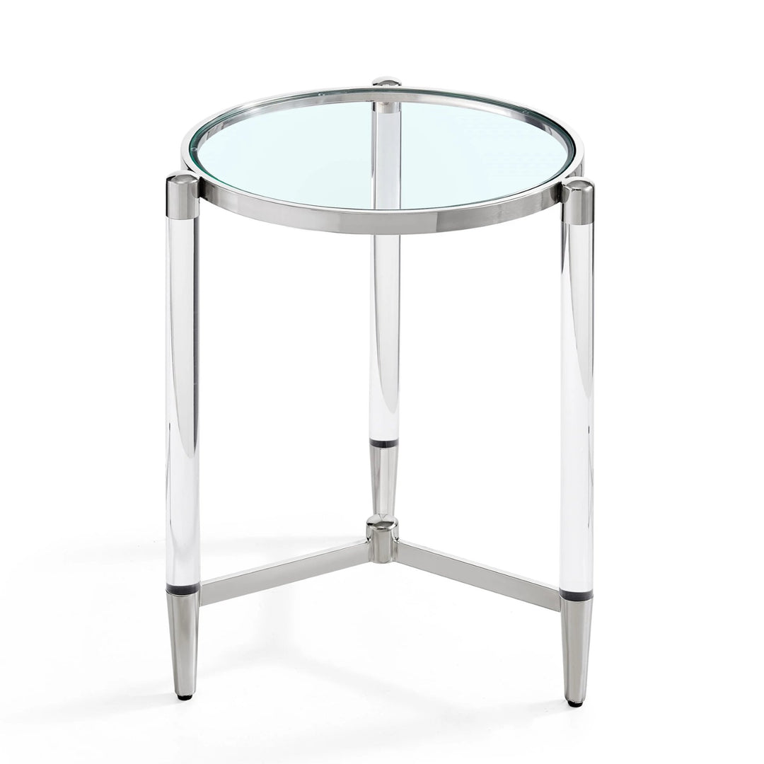 Floating Side Table Silver - Future Classics Furniture